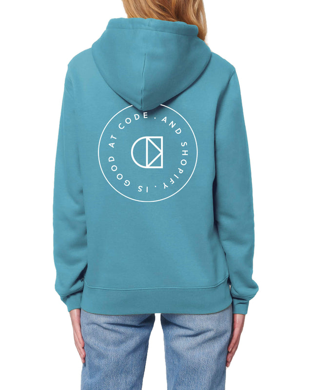 Code Hoodie - Atlantic Blue Code Hoodie - Atlantic Blue