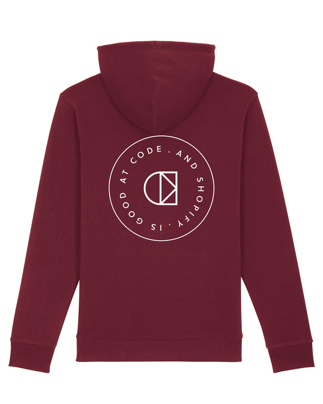 Code Hoodie - Burgundy Code Hoodie - Burgundy