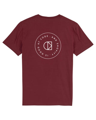 Code T-shirt - Burgundy Code T-shirt - Burgundy