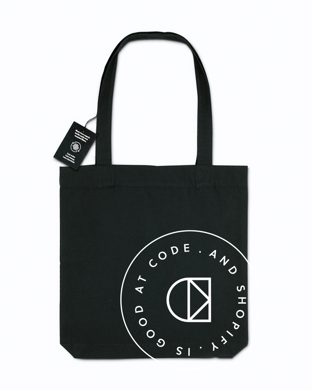 Code Tote bag - Black Code Tote bag - Black