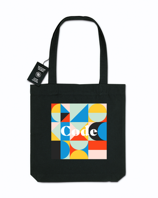 Code Tote bag - Black Code Tote bag - Black