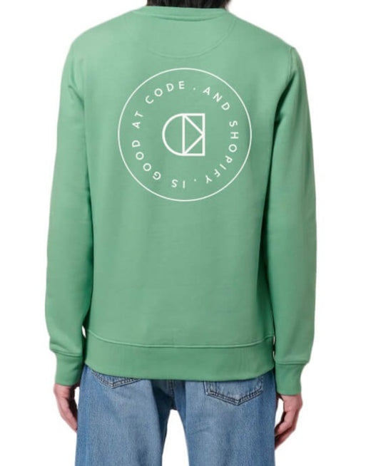 Code sweater - Dusty Mint